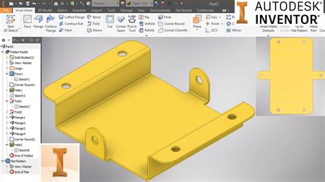 convert to sheet metal inventor|sheet metal inventor tutorial pdf.